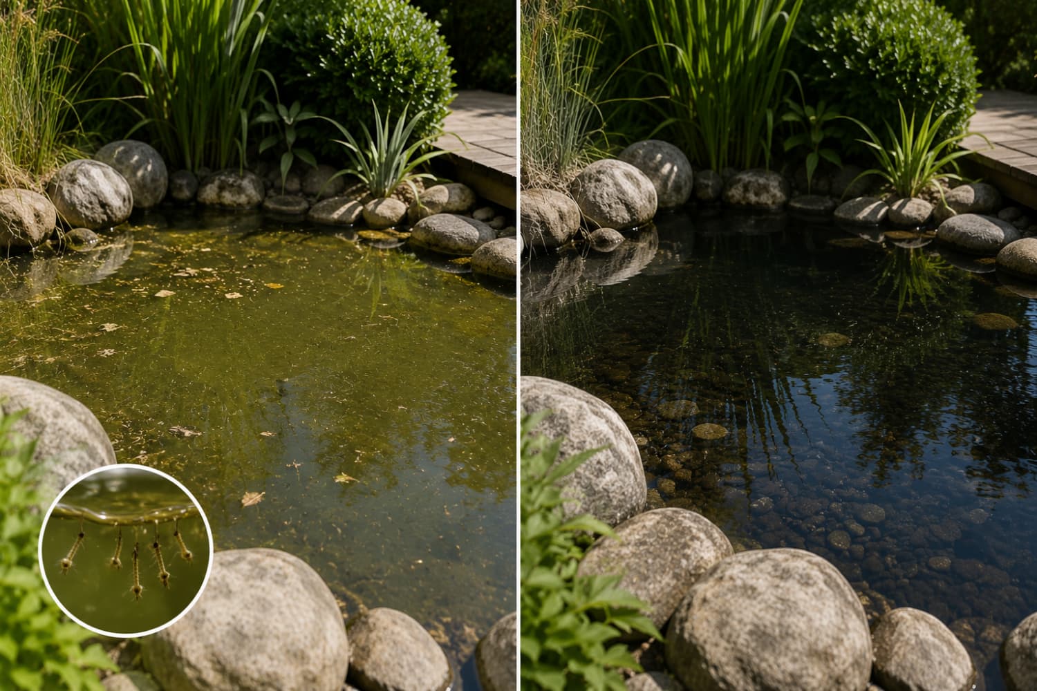Prolifération de moustiques tigres dans un jardin à Lyon